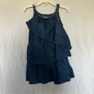 Stylish Denim Layered Dress size 3